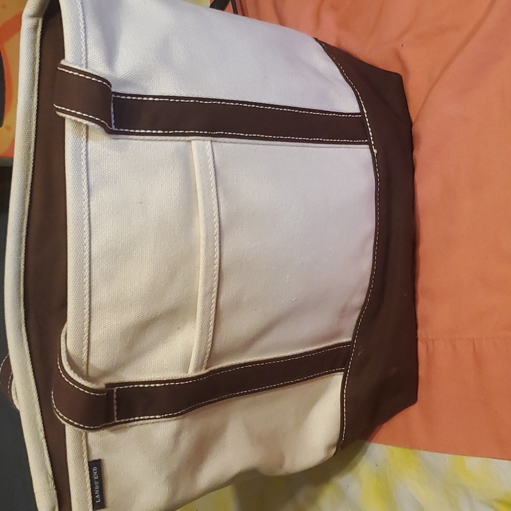 Large Land's End Shoulder Handbag Excellent Condition